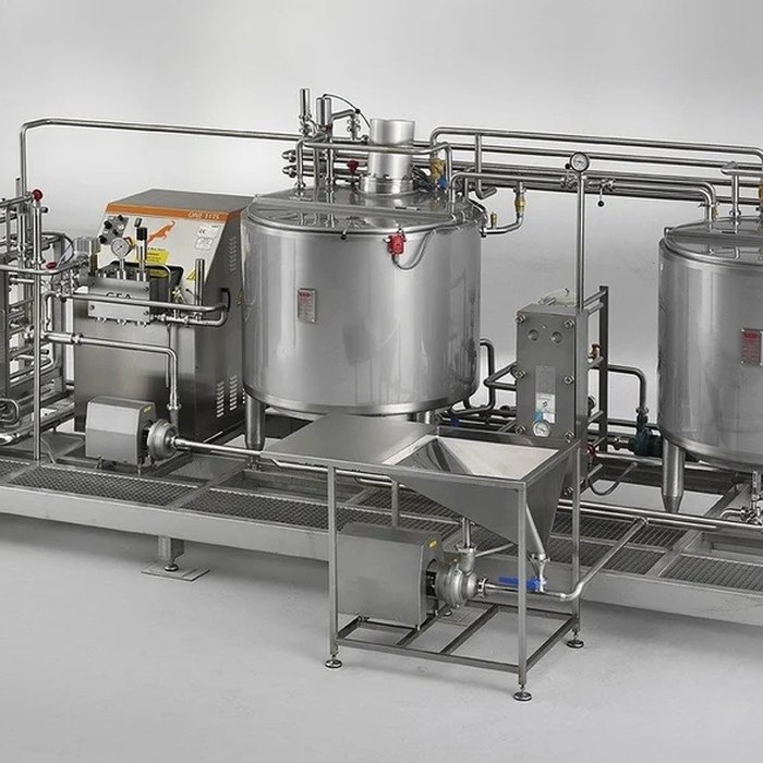 Curd Plant Setup - Steel Craft Engineering